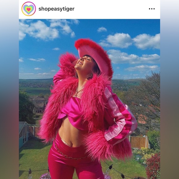 Almost Famous 70s Faux Fur Denim Coat - Easy Tiger - Picture 3 of 6